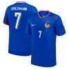 Maillot Foot France Griezmann 7 Domicile UEFA Euro 2024